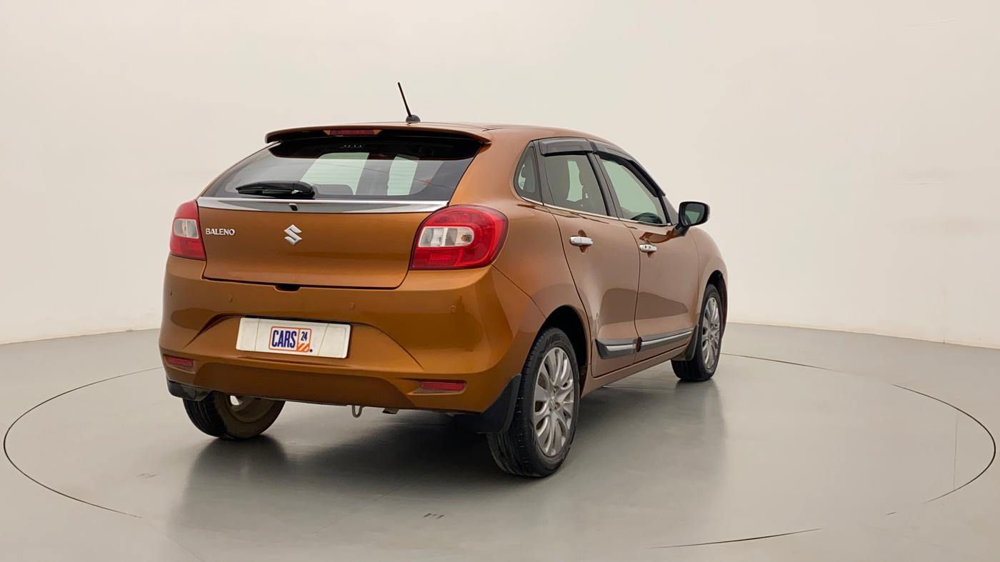 2016 Maruti Baleno ZETA PETROL 1.2, Petrol, Manual, 40,090 km, Right Back Diagonal