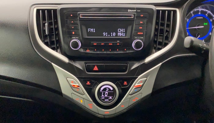 2016 Maruti Baleno ZETA PETROL 1.2, Petrol, Manual, 40,090 km, Air Conditioner