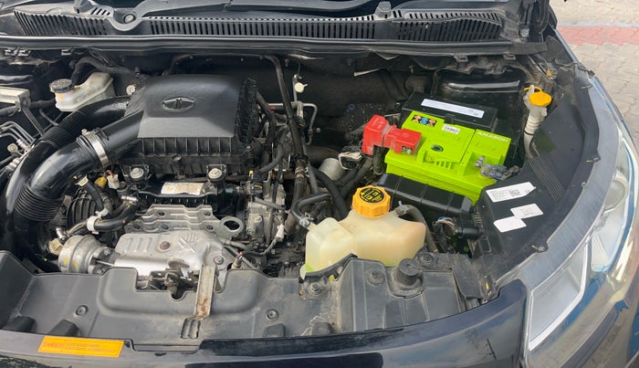 2023 Tata NEXON XZ PLUS PETROL SUNROOF DARK EDITION, Petrol, Manual, 9,627 km, Engine View - Left