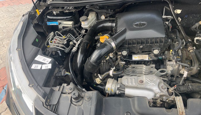 2023 Tata NEXON XZ PLUS PETROL SUNROOF DARK EDITION, Petrol, Manual, 9,627 km, Engine View - Right