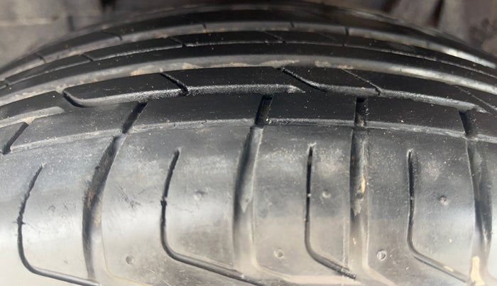 2023 Tata NEXON XZ PLUS PETROL SUNROOF DARK EDITION, Petrol, Manual, 9,627 km, Left Front Tyre Tread