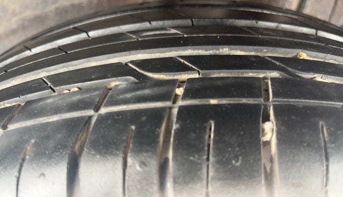 2023 Tata NEXON XZ PLUS PETROL SUNROOF DARK EDITION, Petrol, Manual, 9,627 km, Left Rear Tyre Tread