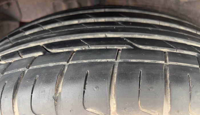 2023 Tata NEXON XZ PLUS PETROL SUNROOF DARK EDITION, Petrol, Manual, 9,627 km, Right Rear Tyre Tread