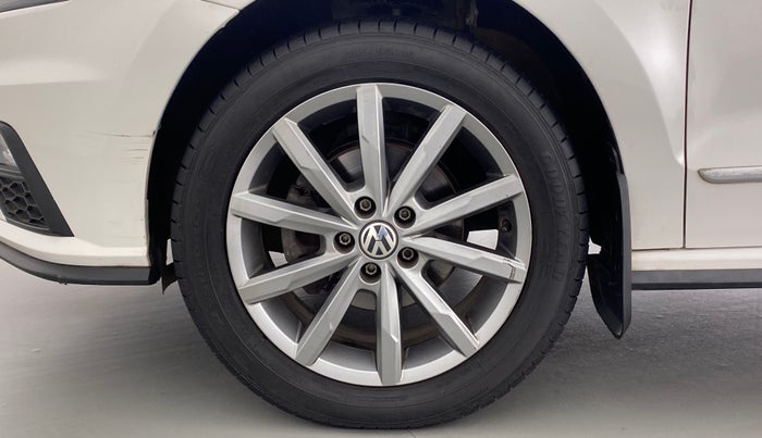 2021 Volkswagen Vento HIGHLINE PLUS 1.0 TSI AT, Petrol, Automatic, 27,408 km, Left Front Wheel
