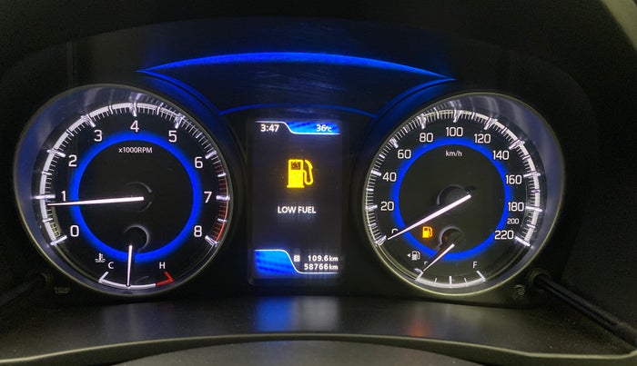 2017 Maruti Baleno ZETA PETROL 1.2, Petrol, Manual, 58,725 km, Odometer Image