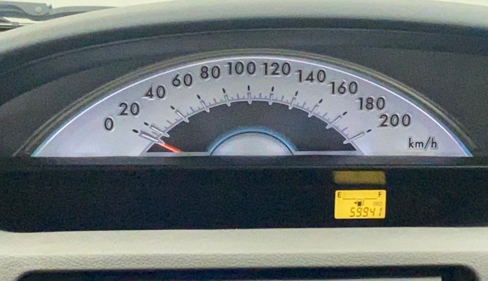 2011 Toyota Etios G, Petrol, Manual, 59,941 km, Odometer Image