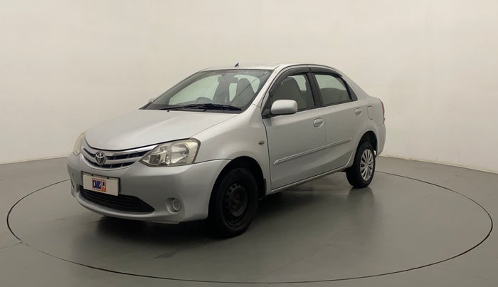 2011 Toyota Etios G, Petrol, Manual, 59,941 km, Left Front Diagonal
