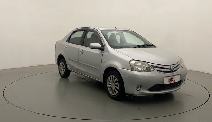 2011 Toyota Etios G, Petrol, Manual, 59,941 km, Right Front Diagonal