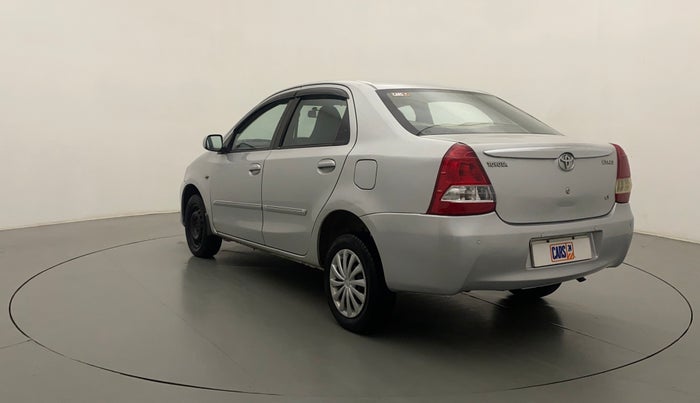 2011 Toyota Etios G, Petrol, Manual, 59,941 km, Left Back Diagonal