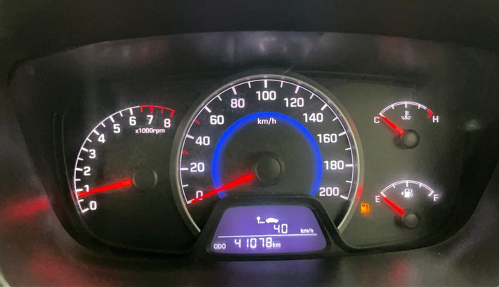 2015 Hyundai Grand i10 SPORTZ 1.2 KAPPA VTVT, Petrol, Manual, 41,028 km, Odometer Image