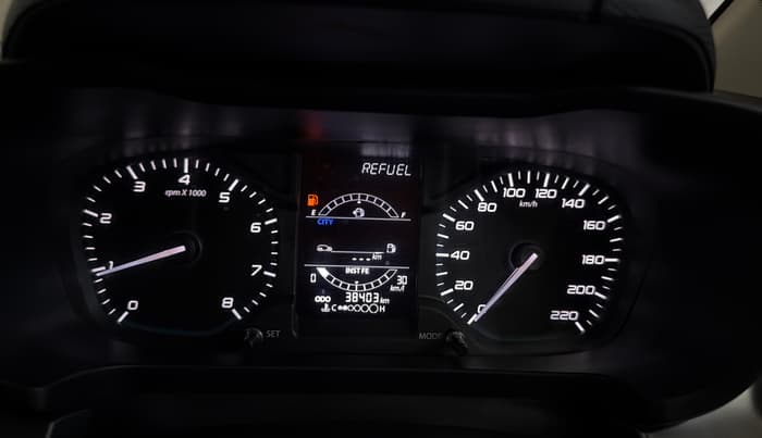 2021 Tata ALTROZ XZ PETROL, Petrol, Manual, 38,358 km, Odometer Image