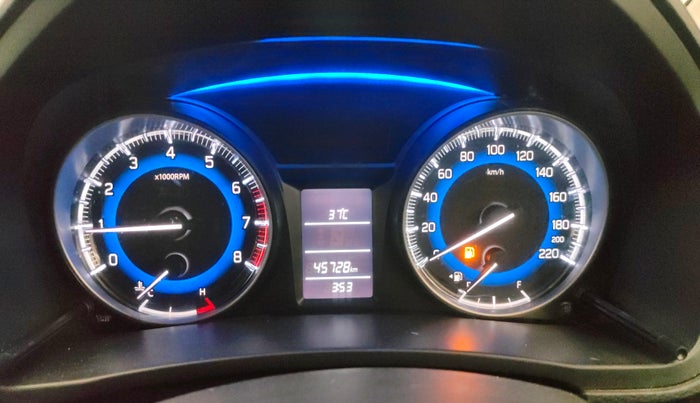 2018 Maruti Baleno DELTA PETROL 1.2, Petrol, Manual, 45,726 km, Odometer Image
