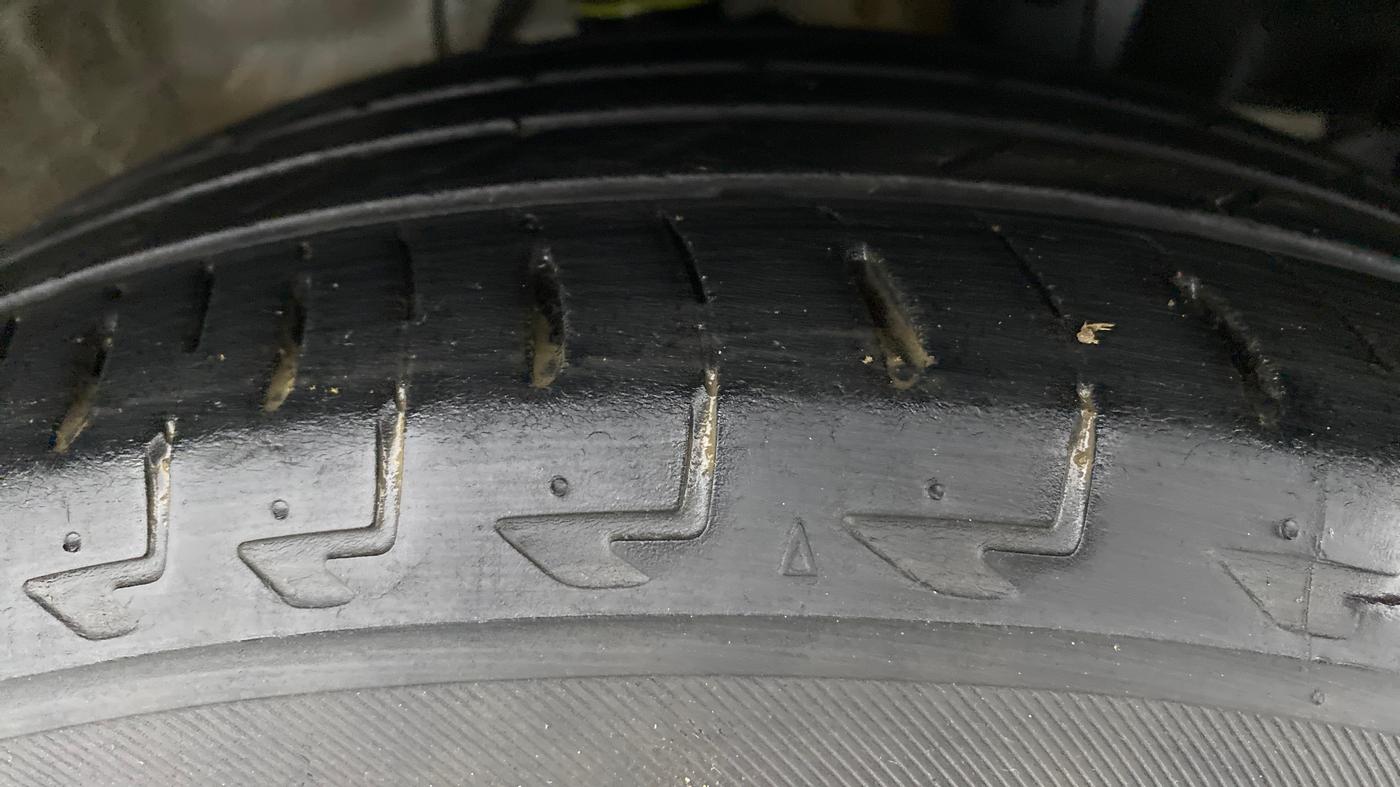 2018 Honda WR-V 1.5L I-DTEC VX MT, Diesel, Manual, 1,18,690 km, Right Front Tyre Tread