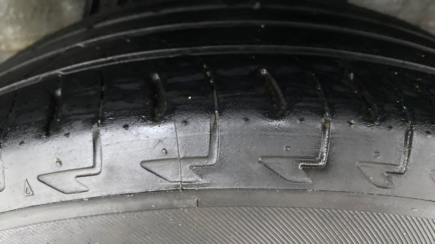 2018 Honda WR-V 1.5L I-DTEC VX MT, Diesel, Manual, 1,18,690 km, Left Rear Tyre Tread