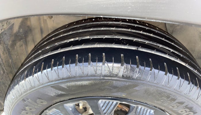 2021 Maruti Vitara Brezza ZXI AT SHVS, Petrol, Automatic, 33,363 km, Left Front Tyre Tread