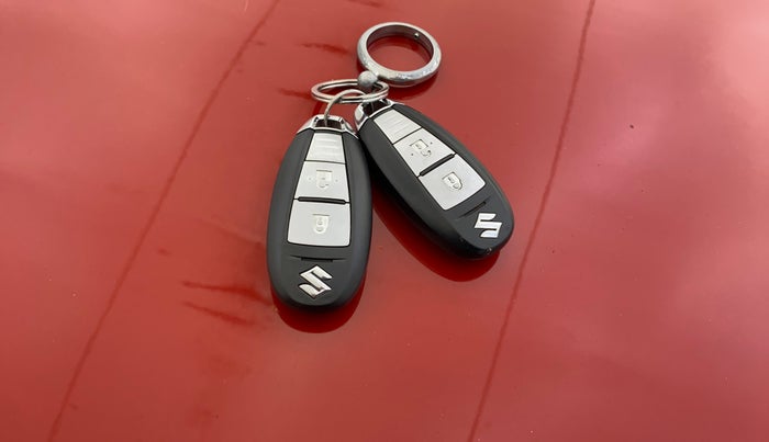 2021 Maruti Vitara Brezza ZXI AT SHVS, Petrol, Automatic, 33,363 km, Key Close Up