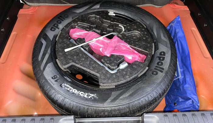 2021 Maruti Vitara Brezza ZXI AT SHVS, Petrol, Automatic, 33,363 km, Spare Tyre