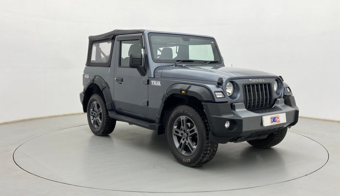 2021 Mahindra Thar LX  P 4WD AT CONVERTIBLE, Petrol, Automatic, 17,338 km, Right Front Diagonal