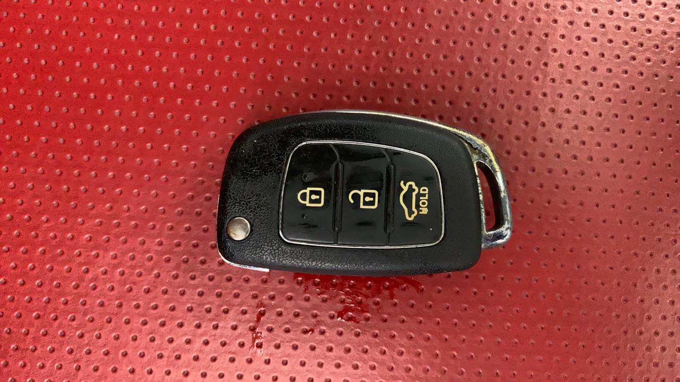 2012 Hyundai i20 SPORTZ 1.4 AT, Petrol, Automatic, 29,347 km, Key Close Up