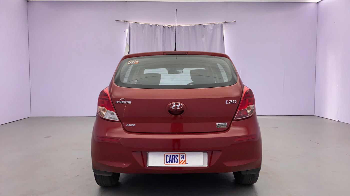 2012 Hyundai i20 SPORTZ 1.4 AT, Petrol, Automatic, 29,347 km, Back/Rear