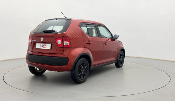 2018 Maruti IGNIS ALPHA 1.2 AMT DUAL TONE, Petrol, Automatic, 38,395 km, Right Back Diagonal