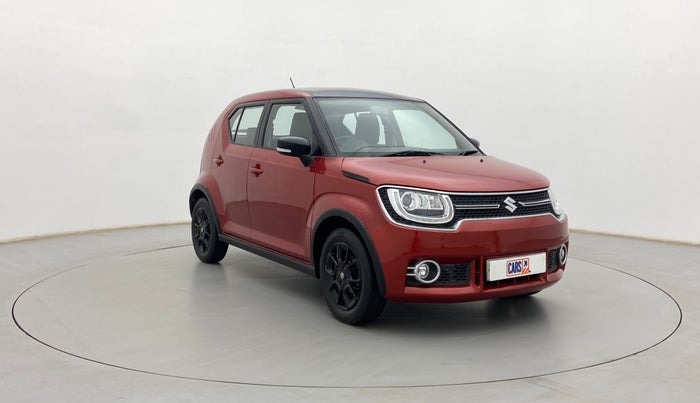 2018 Maruti IGNIS ALPHA 1.2 AMT DUAL TONE, Petrol, Automatic, 38,395 km, Right Front Diagonal