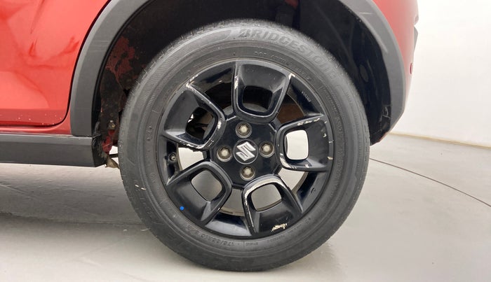 2018 Maruti IGNIS ALPHA 1.2 AMT DUAL TONE, Petrol, Automatic, 38,395 km, Left Rear Wheel