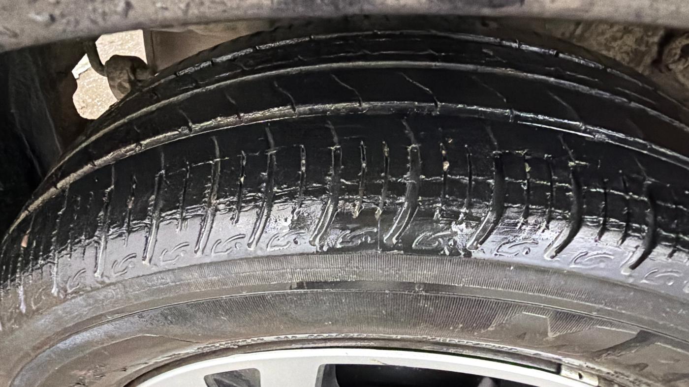 2023 Tata Tiago XTA PETROL, Petrol, Automatic, 19,334 km, Right Rear Tyre Tread