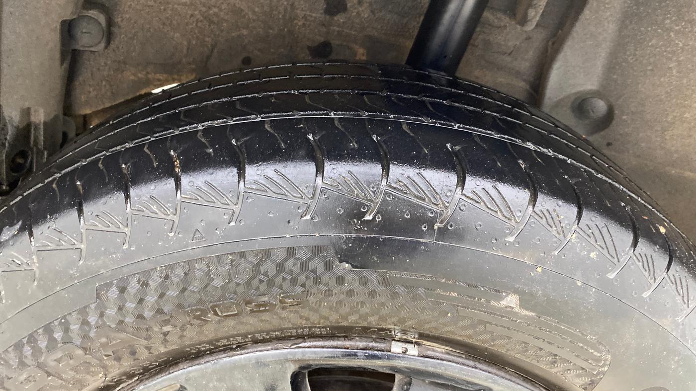 2015 Nissan Terrano XL (P), Petrol, Manual, 79,856 km, Left Rear Tyre Tread