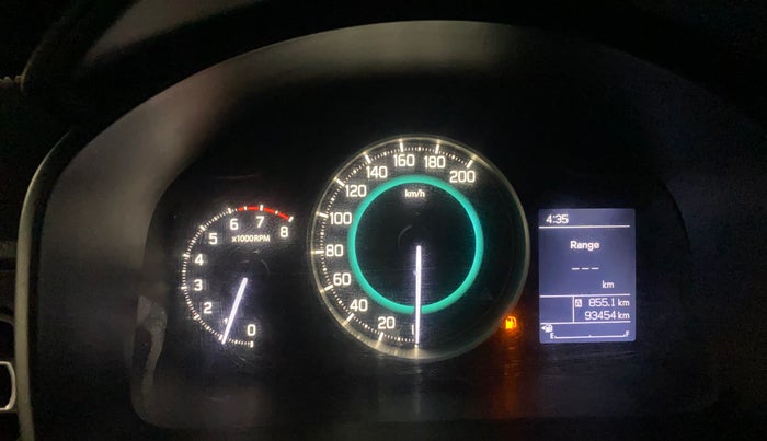 2017 Maruti IGNIS DELTA 1.2, Petrol, Manual, 93,446 km, Odometer Image