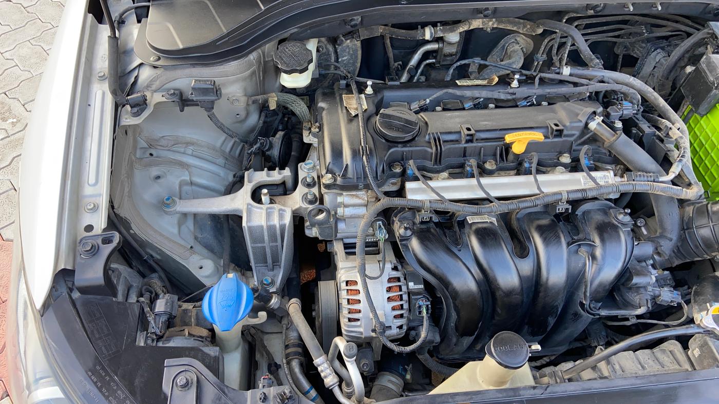 2018 Hyundai New Elantra 2.0 SX(O) AT PETROL, Petrol, Automatic, 1,36,426 km, Engine View - Left