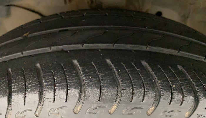 2018 Honda Amaze 1.2L I-VTEC V CVT, Petrol, Automatic, 33,294 km, Left Front Tyre Tread