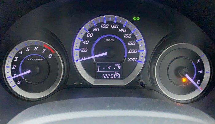 2013 Honda City 1.5L I-VTEC V MT, Petrol, Manual, 1,22,009 km, Odometer Image