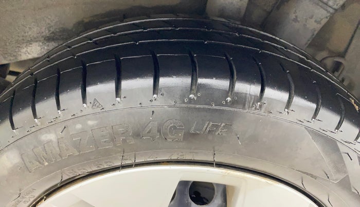 2015 Hyundai Xcent S 1.2, Petrol, Manual, 42,915 km, Left Rear Tyre Tread