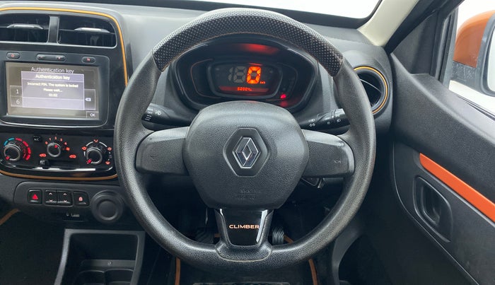 2019 Renault Kwid CLIMBER 1.0, Petrol, Manual, 60,004 km, Steering Wheel Close Up