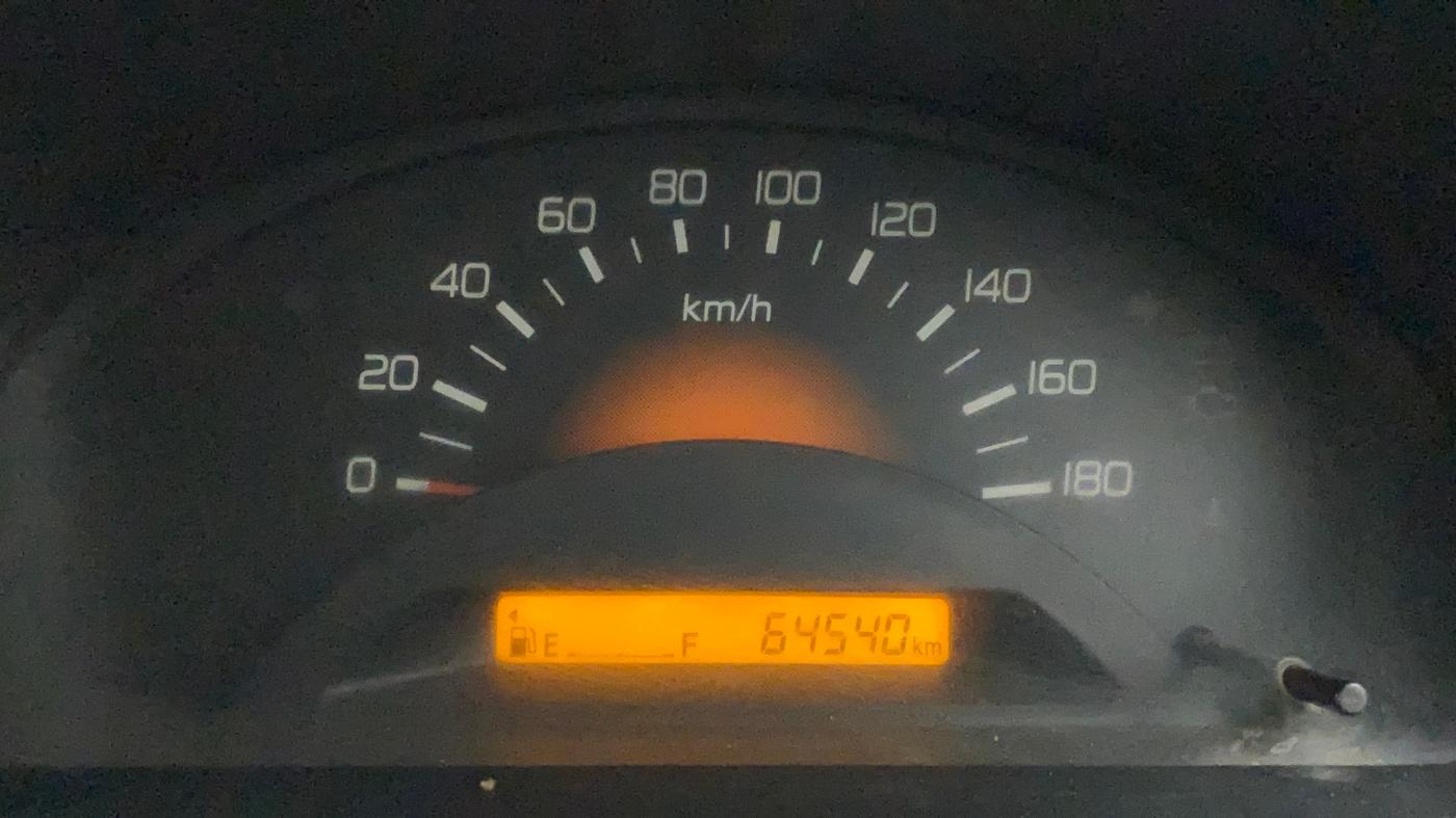 2014 Maruti Wagon R 1.0 LXI, Petrol, Manual, 64,539 km, Odometer Image