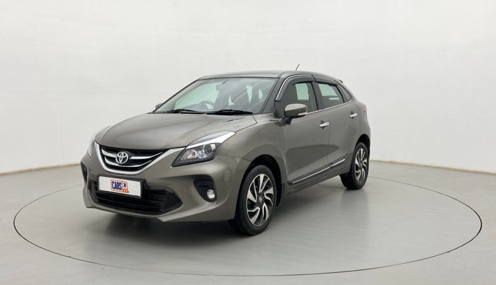 2021 Toyota Glanza V, Petrol, Manual, 59,859 km, Left Front Diagonal