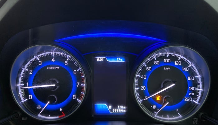 2021 Toyota Glanza V, Petrol, Manual, 59,859 km, Odometer Image