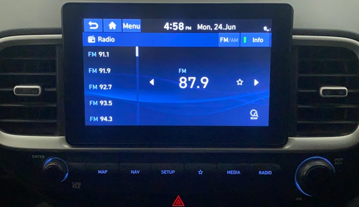 2021 Hyundai VENUE SX PLUS 1.0 TURBO DCT, Petrol, Automatic, 48,355 km, Infotainment System