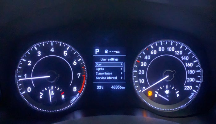 2021 Hyundai VENUE SX PLUS 1.0 TURBO DCT, Petrol, Automatic, 48,355 km, Odometer Image