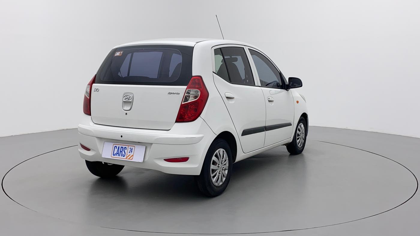 2014 Hyundai i10 SPORTZ 1.1, Petrol, Manual, 61,448 km, Right Back Diagonal