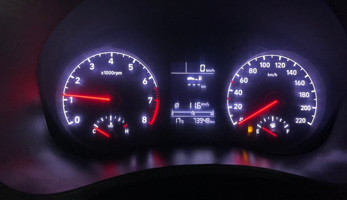 2017 Hyundai Verna 1.6 VTVT SX, Petrol, Manual, 73,291 km, Odometer Image