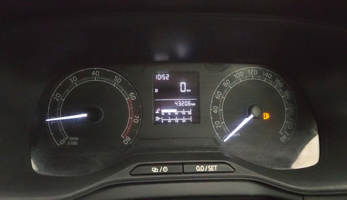 2022 Skoda KUSHAQ ACTIVE 1.0L TSI MT, Petrol, Manual, 43,205 km, Odometer Image