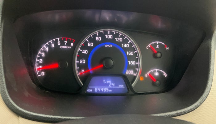 2016 Hyundai Grand i10 SPORTZ 1.2 KAPPA VTVT, Petrol, Manual, 84,467 km, Odometer Image