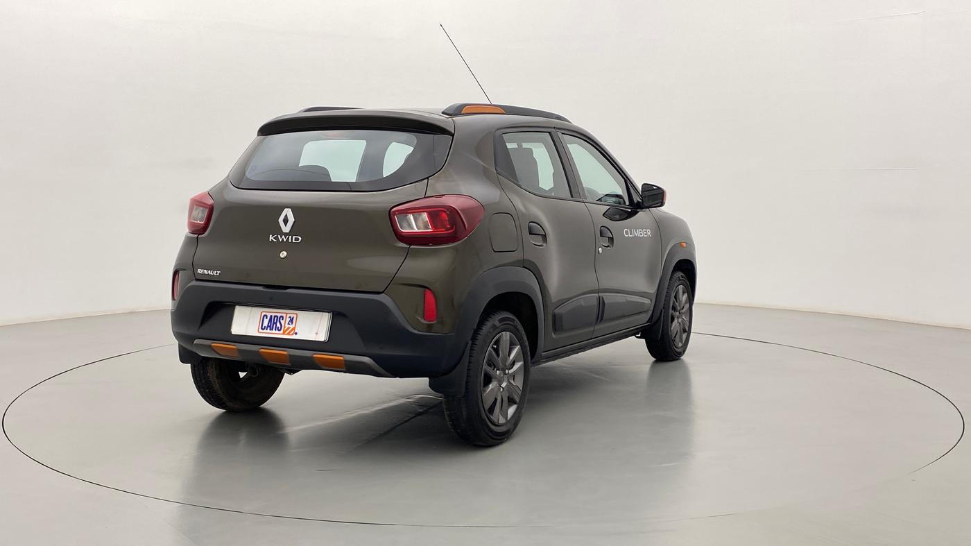 2020 Renault Kwid 1.0 CLIMBER OPT, Petrol, Manual, 13,978 km, Right Back Diagonal
