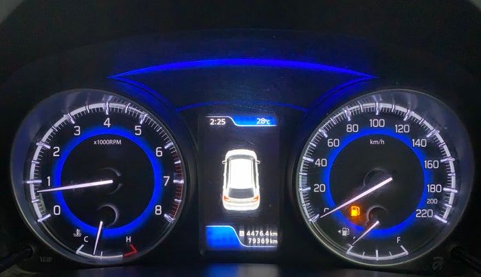 2017 Maruti Baleno ZETA PETROL 1.2, Petrol, Manual, 79,385 km, Odometer Image