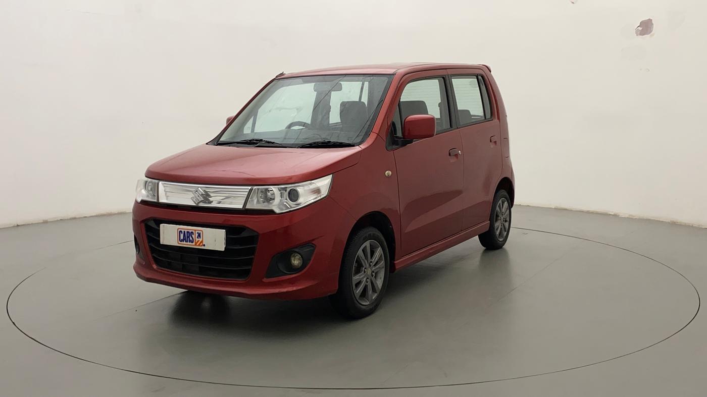 2017 Maruti Wagon R 1.0 VXI + (O) AMT, Petrol, Automatic, 22,338 km, Left Front Diagonal