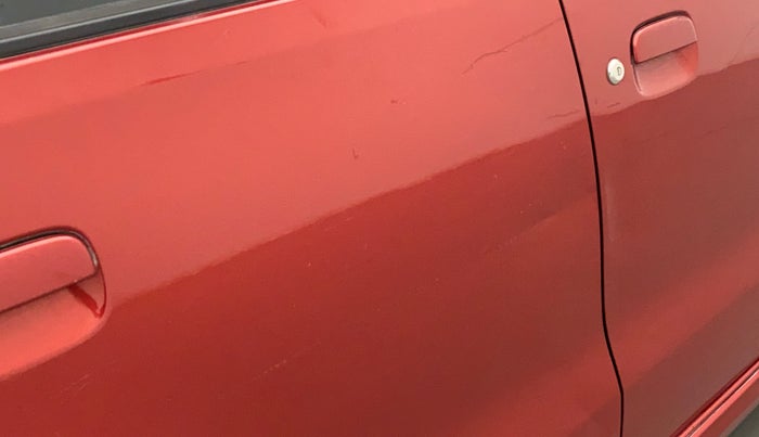 2017 Maruti Wagon R 1.0 VXI + (O) AMT, Petrol, Automatic, 22,338 km, Right rear door - Slightly dented