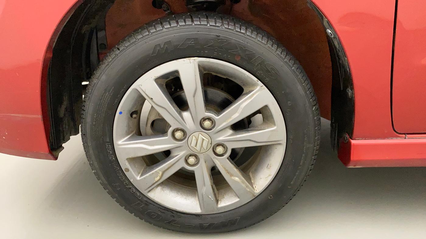 2017 Maruti Wagon R 1.0 VXI + (O) AMT, Petrol, Automatic, 22,338 km, Left Front Wheel