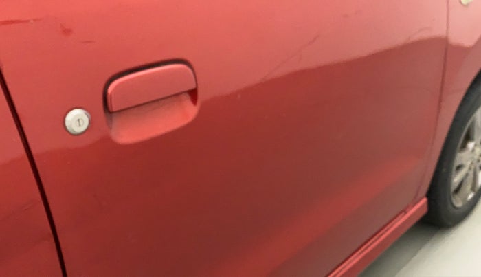 2017 Maruti Wagon R 1.0 VXI + (O) AMT, Petrol, Automatic, 22,338 km, Driver-side door - Slightly dented